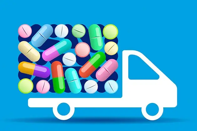 Transportadora de produtos farmacêuticos
